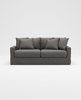Amalfi 2.5 seater sofa - asa iron
