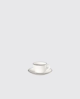 ASA a-table ligne noire espresso cup & saucer