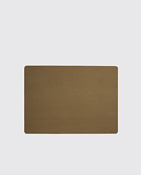 ASA placemat PU soft leather look - cork