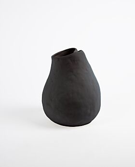 Gaia vase - black tall