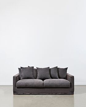 Amalfi 2.5 seater sofa - iron