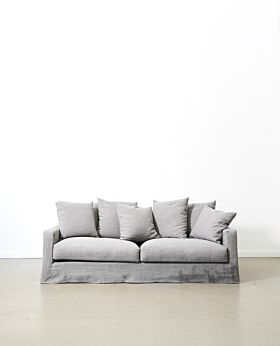Amalfi 3 seater sofa - elephant