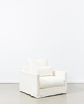 Amalfi armchair - ivory
