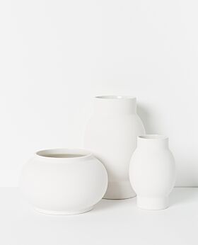 Arena vase - white