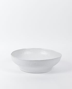 Arlo serving bowl - white