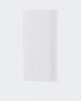 Bay linen napkin - crisp white