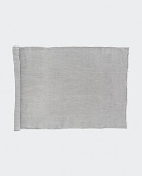 Bay linen table runner - light grey