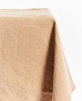 Bay linen tablecloth rectangle large - turmeric
