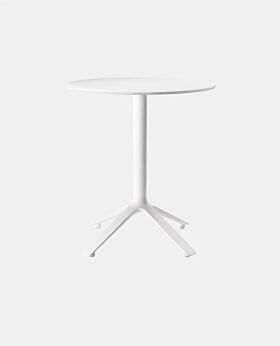 Café Eex round occasional table - white