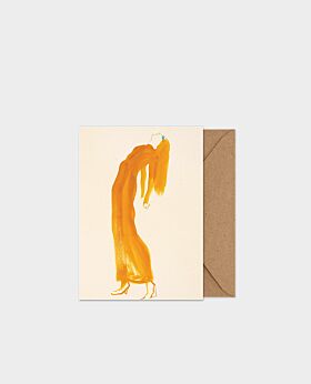 Paper Collective The Saffron Dress - A5 card