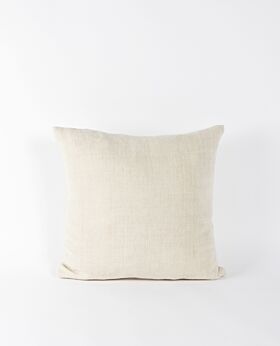 Christophe linen cushion - bone