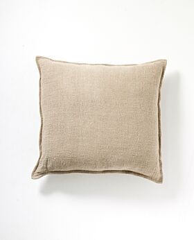 Christophe linen cushion - natural