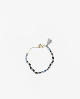Coco bracelet - gold & grey