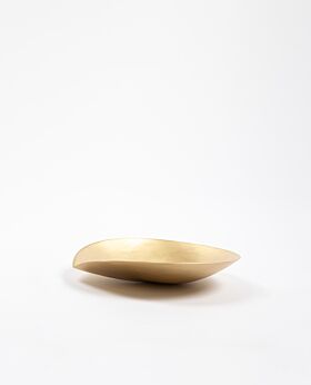 Dante crease brass bowl - medium