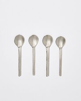 Dante nickel teaspoon - set of 4