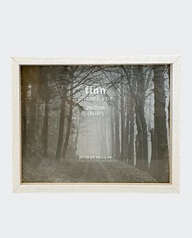 Finn narrow photo frame- white