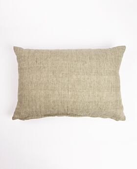 Haarlem linen cushion - celadon - rectangle