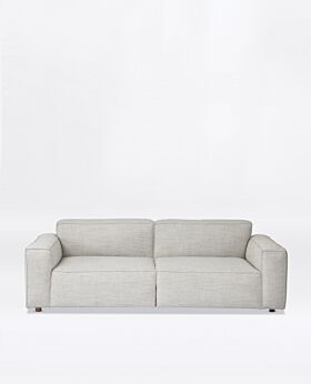 Hudson II 2.5 seater sofa - ghost gum