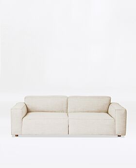 Hudson II 2.5 seater sofa - west lake oatmeal  