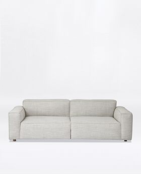 Hudson II 3 seater sofa - ghost gum