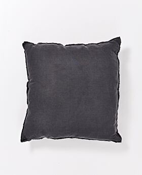 Keira linen euro cushion - slate