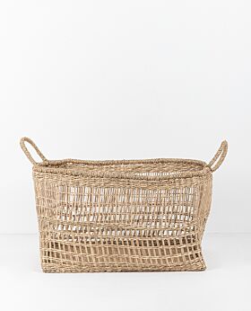 Lally woven basket rectangular - medium