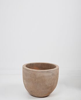 Leros terracotta pot - small