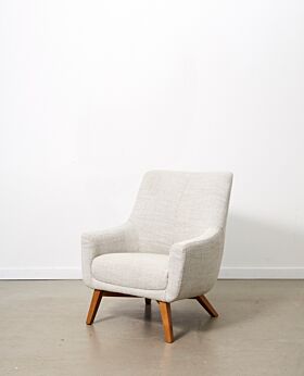 Lotte armchair - shell grey