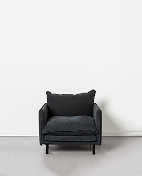 Lucas armchair - black