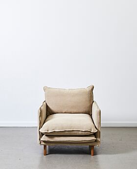 Lucas armchair - linen