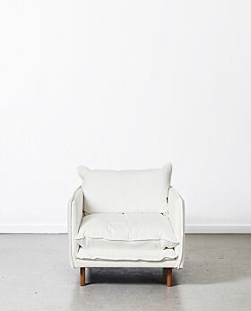 Lucas armchair - white