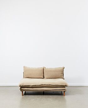 Lucas armless sofa - linen