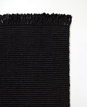 Mallee rug black - medium