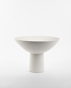 Malta pedestal bowl - large