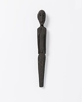 Nala carved hanging male - black
