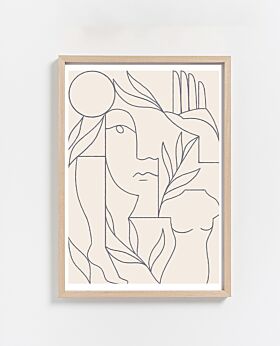 Paper Collective Eden print only - 70x100cm