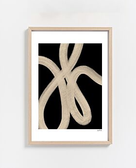 Paper Collective Sand Lines print only - 70x100cm