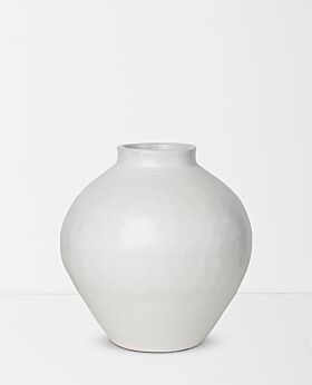 Paros urn white - medium