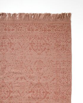 Pernille wool rug vintage rose - large