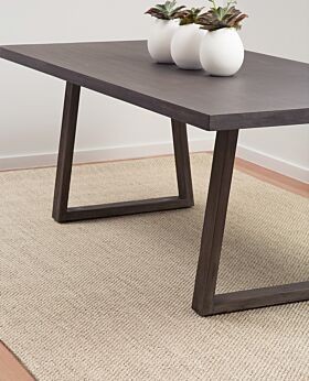 Pierre rectangular dining table - small