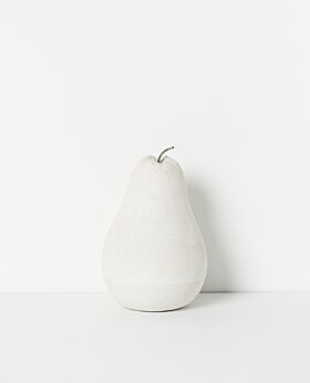 Rania concrete pear - medium - white
