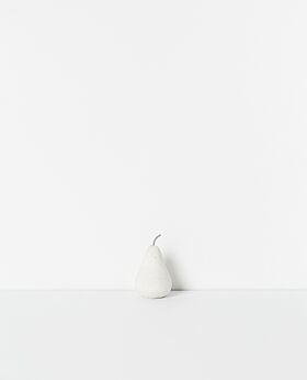 Rania concrete pear - mini - white