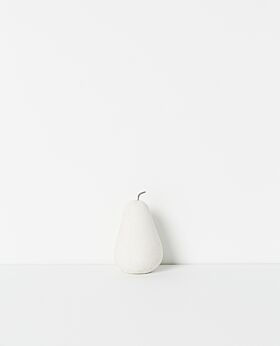 Rania concrete pear - extra small - white