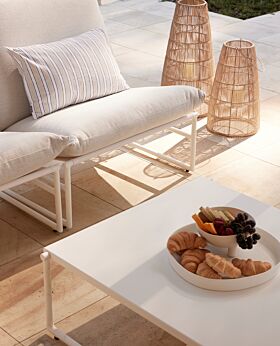 Reggio modular coffee table - white