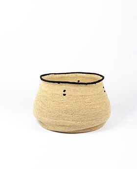 Saraya round basket natural - large