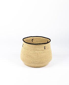 Saraya round basket natural - small