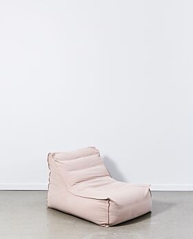 Marco slouch chair - dusty pink