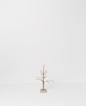 Spruce LED tree champagne sparkle - small