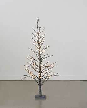 Spruce LED tree gunmetal - medium