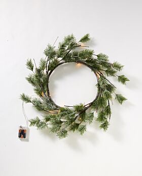 Sugar Pine LED wreath
